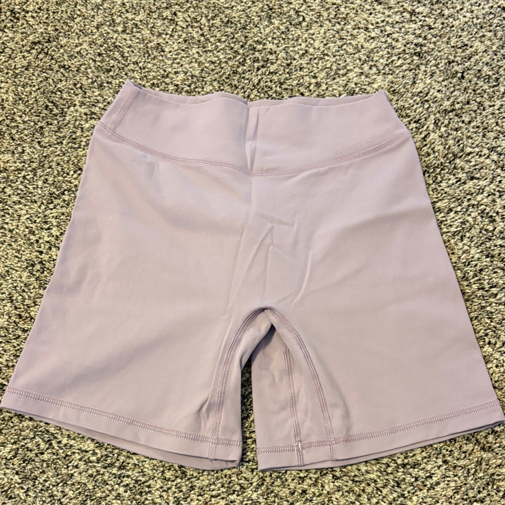 High-Waist Bike Shorts with Supportive Waistband